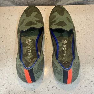 Rothy’s Camouflage Loafers, size 9